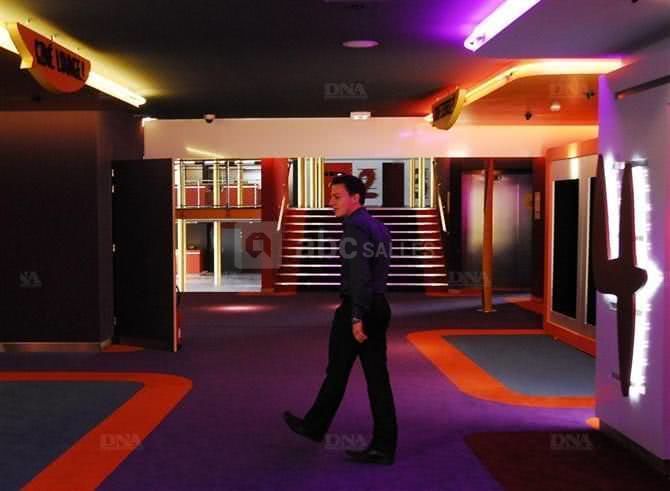 Intérieur du cinéma