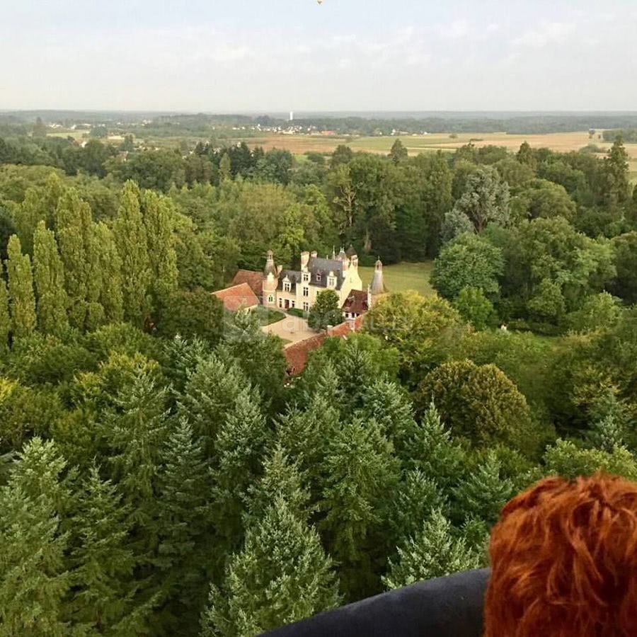 Vue depuis une Montgolfière