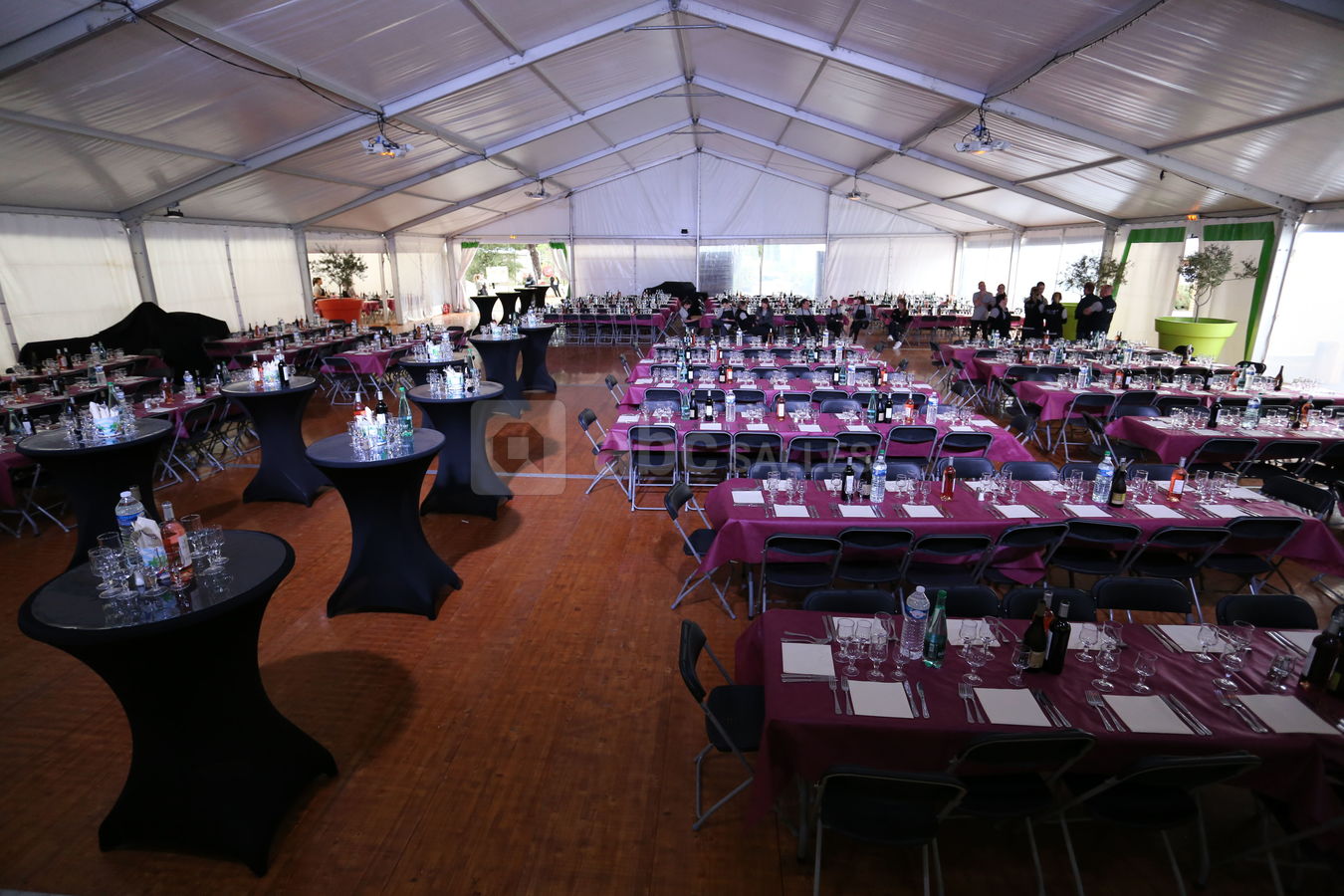 Chapiteau 600 m² / soirée de gala