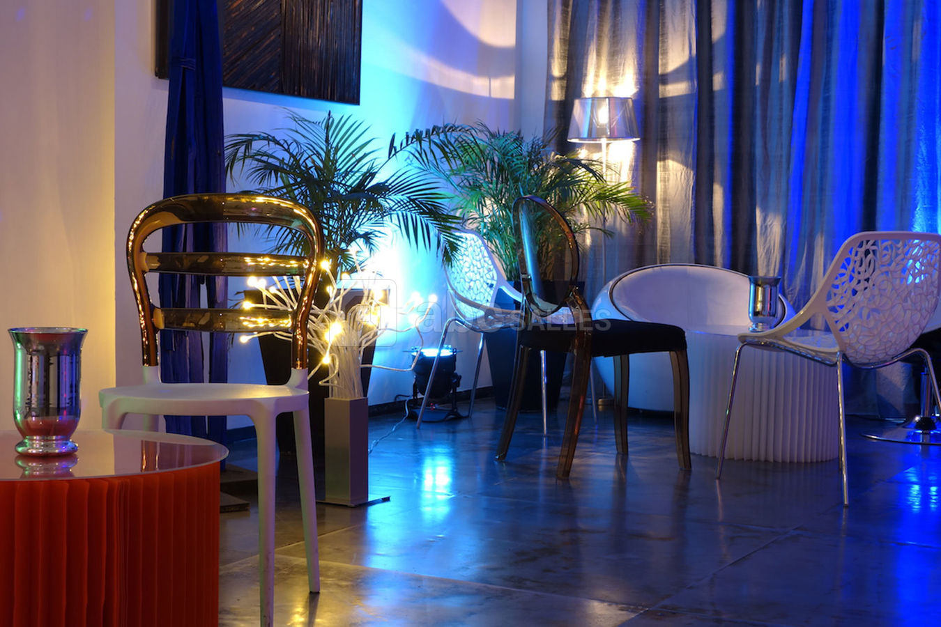 Les lumières de la nuit au loft