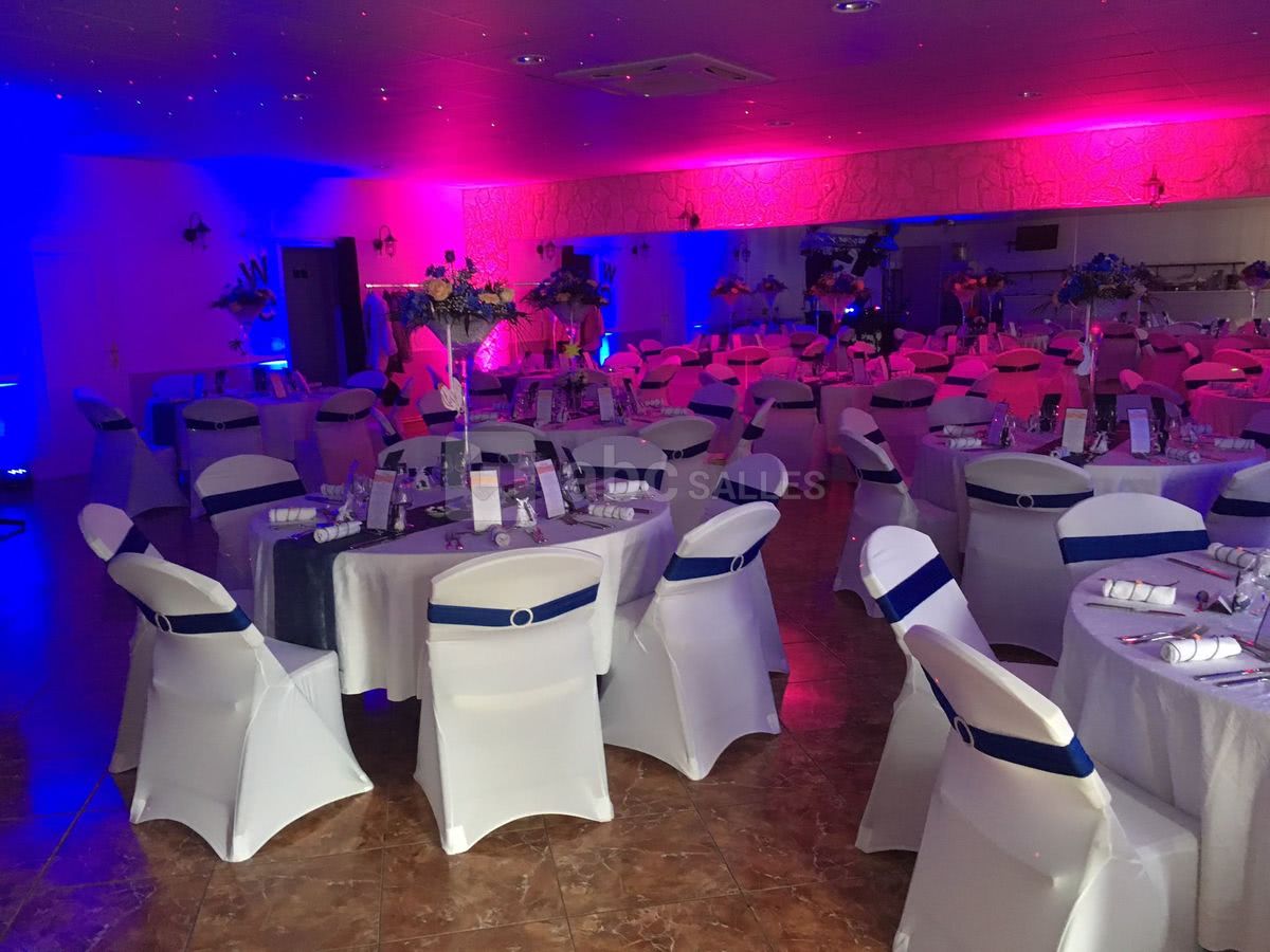 Salle agencée evènement privée