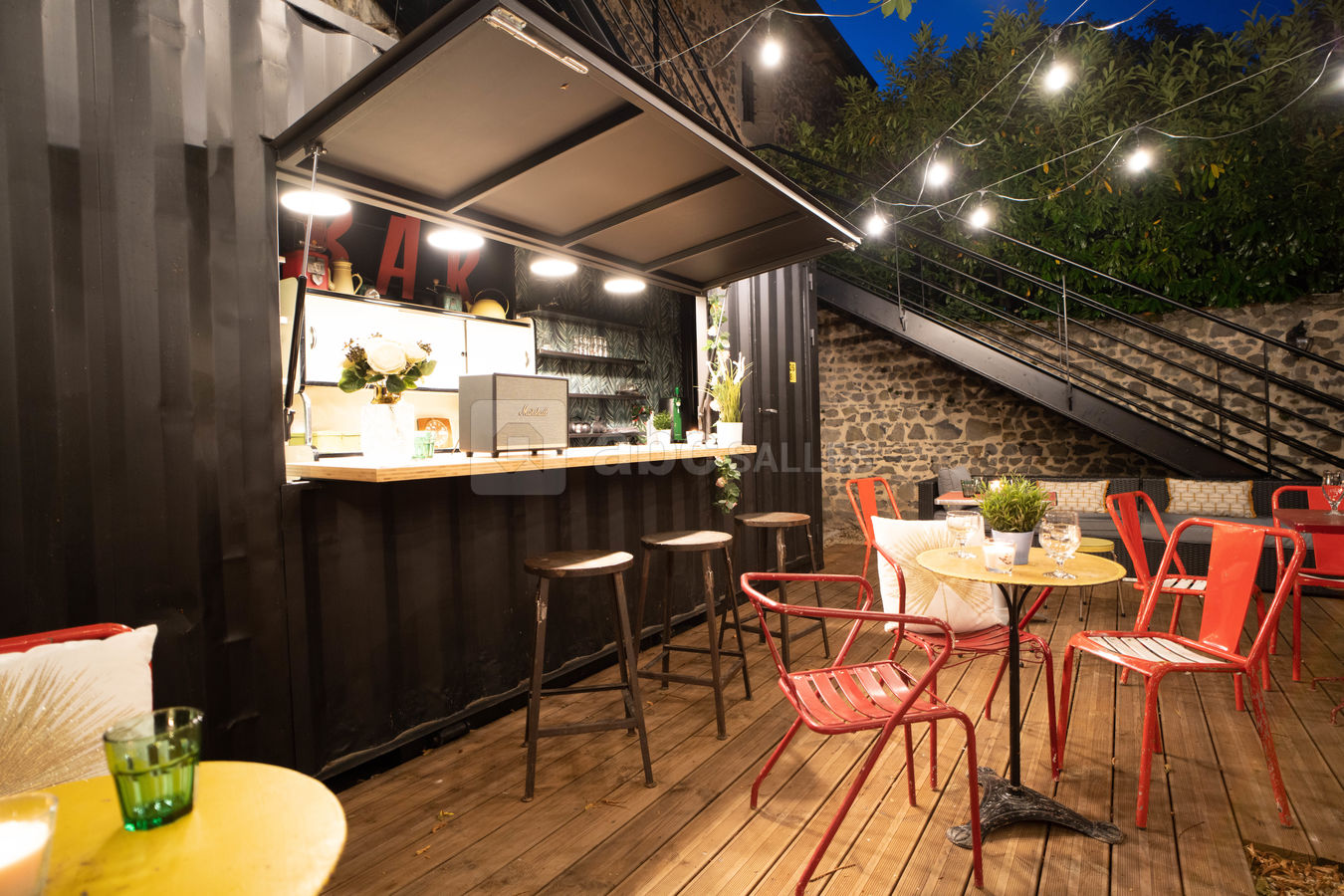 Le bar à cocktails