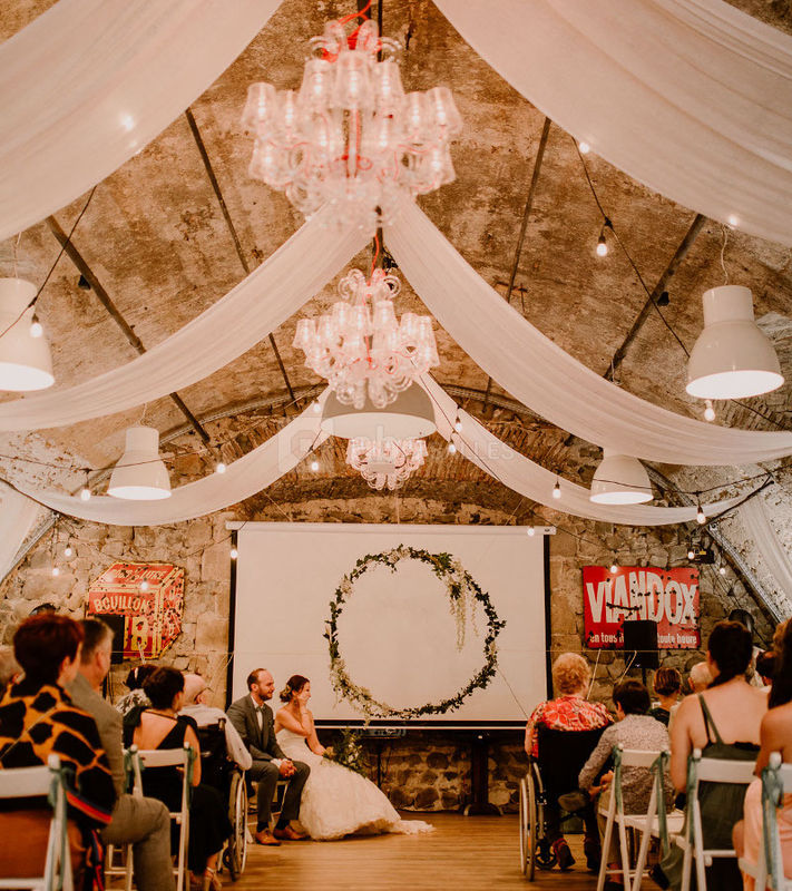 Salle de mariage dans le Puy-de-Dôme au château de Bois Rigaud