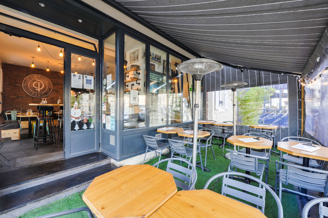 Terrasse couverte