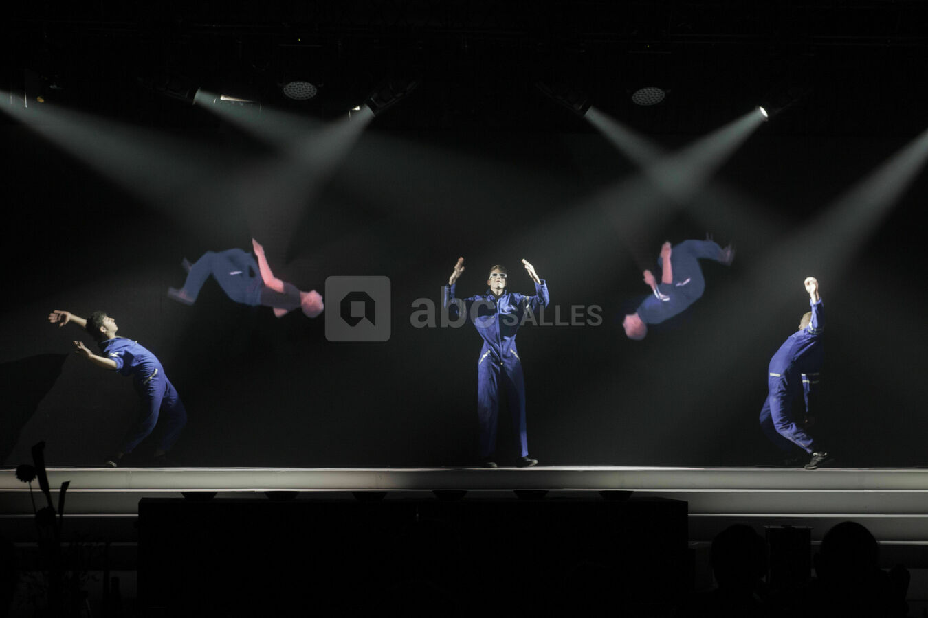 Show sur la scène