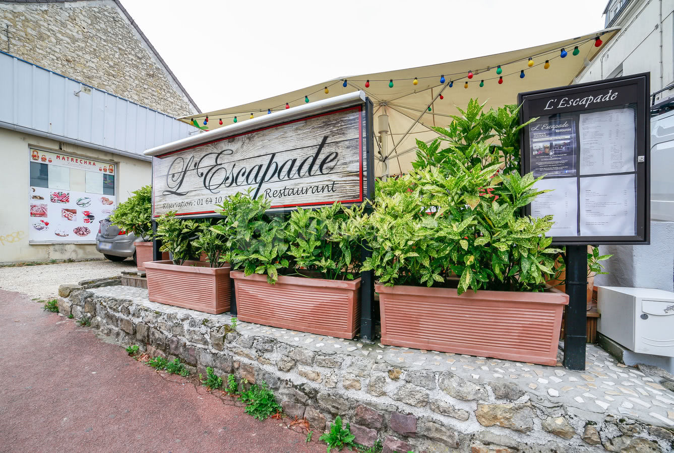 Façade du restaurant