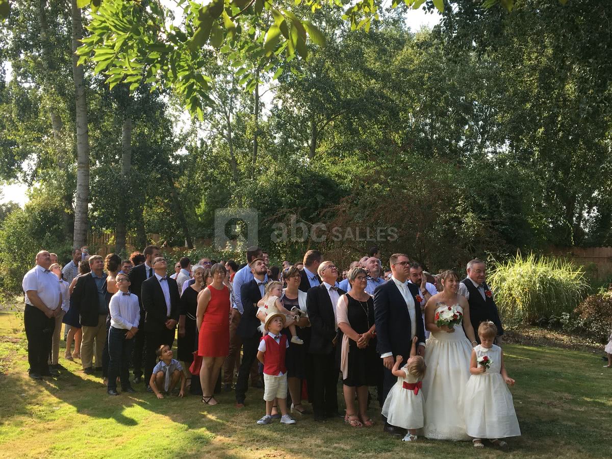 Photo de Groupe dans la Roseraie