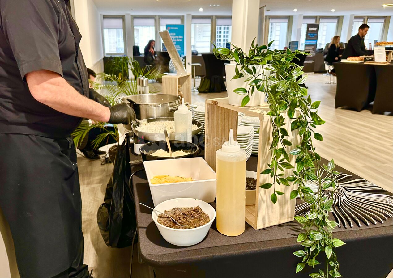 Chaptal - Salle cocktail et terrasse - Restauration - Animation culinaire