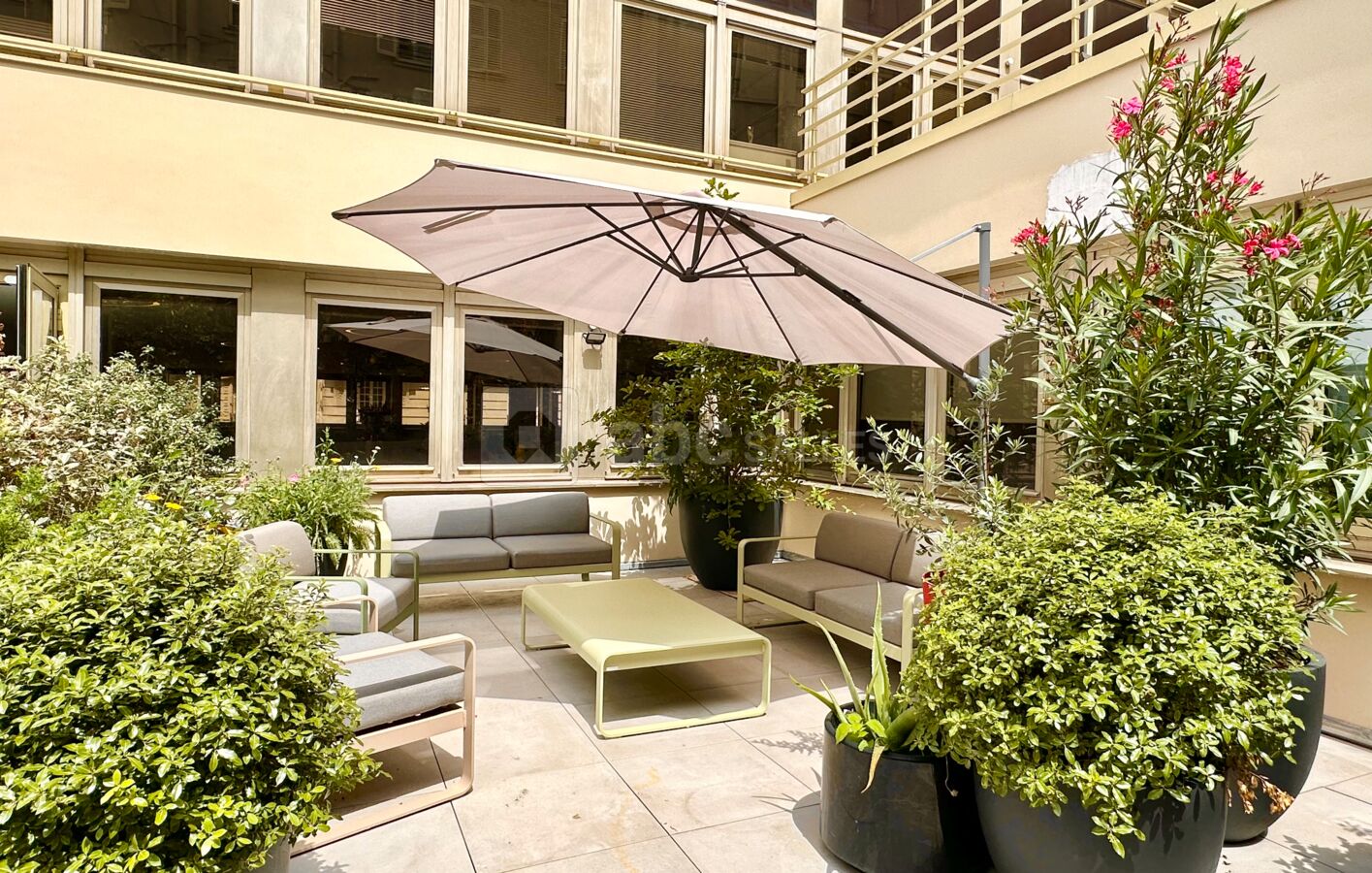 Chaptal - Salle cocktail et terrasse - Terrasse privative