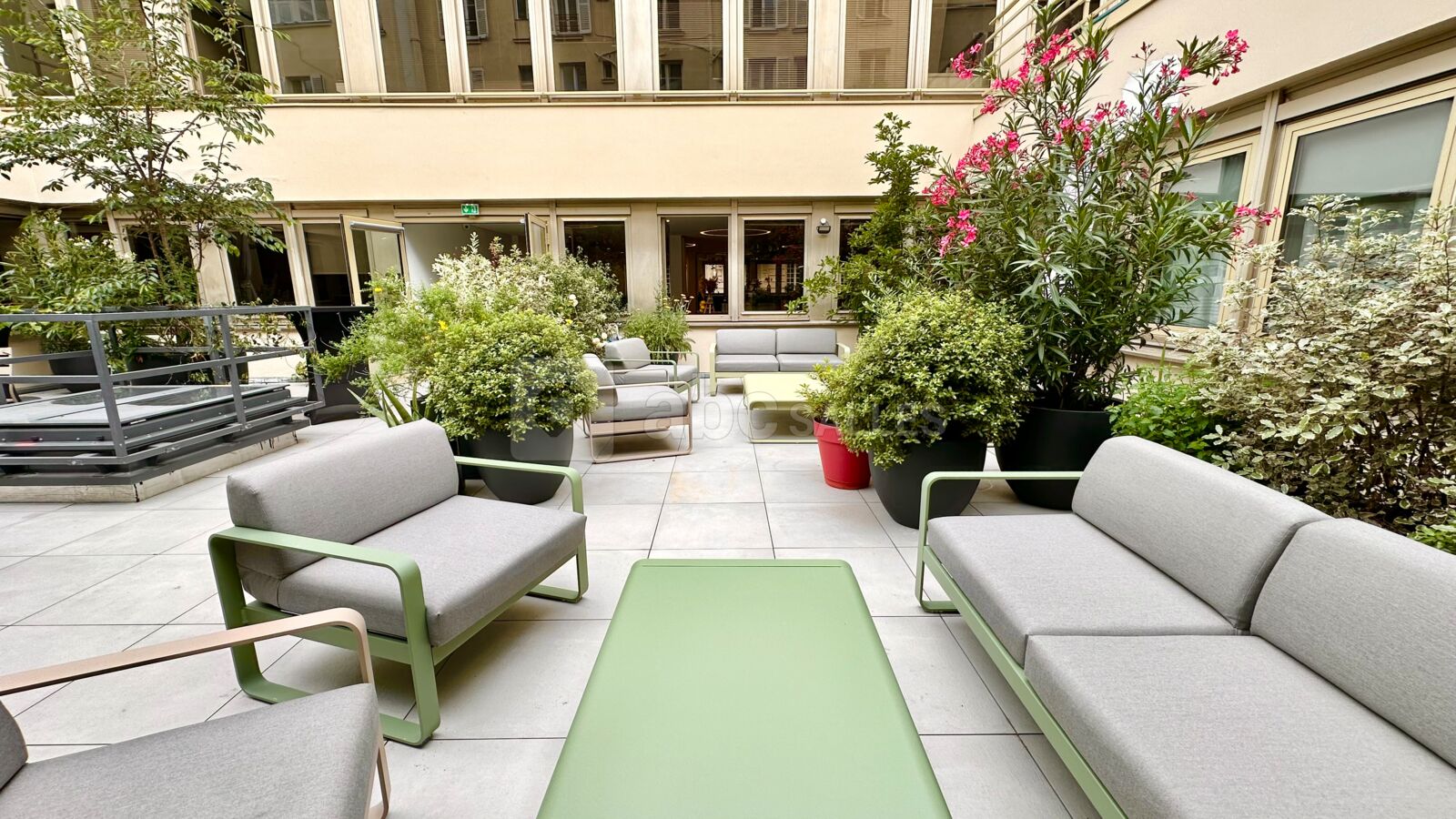 Chaptal - Salle cocktail et terrasse - Terrasse privative