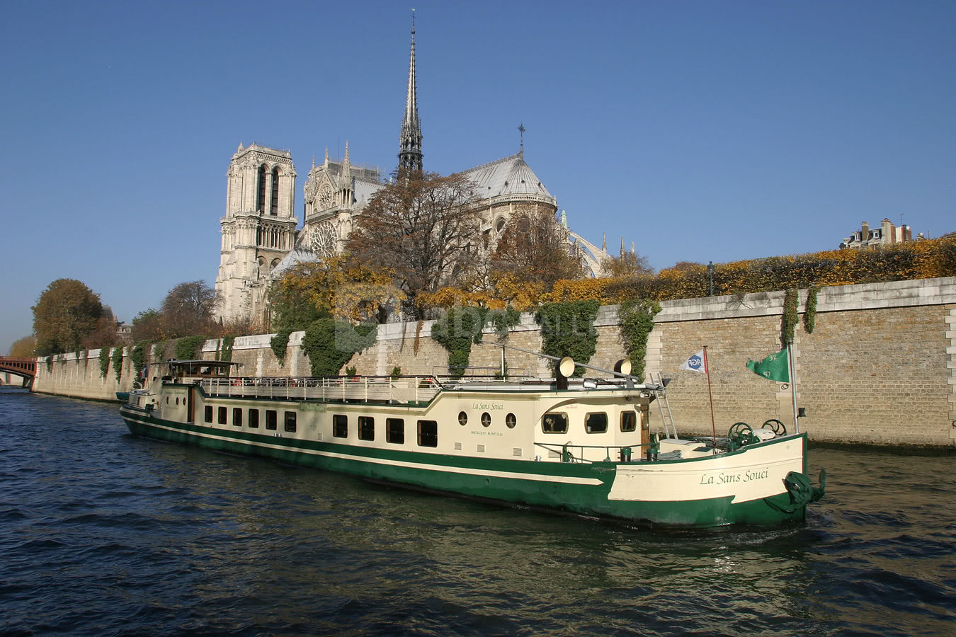 La péniche Sans Souci