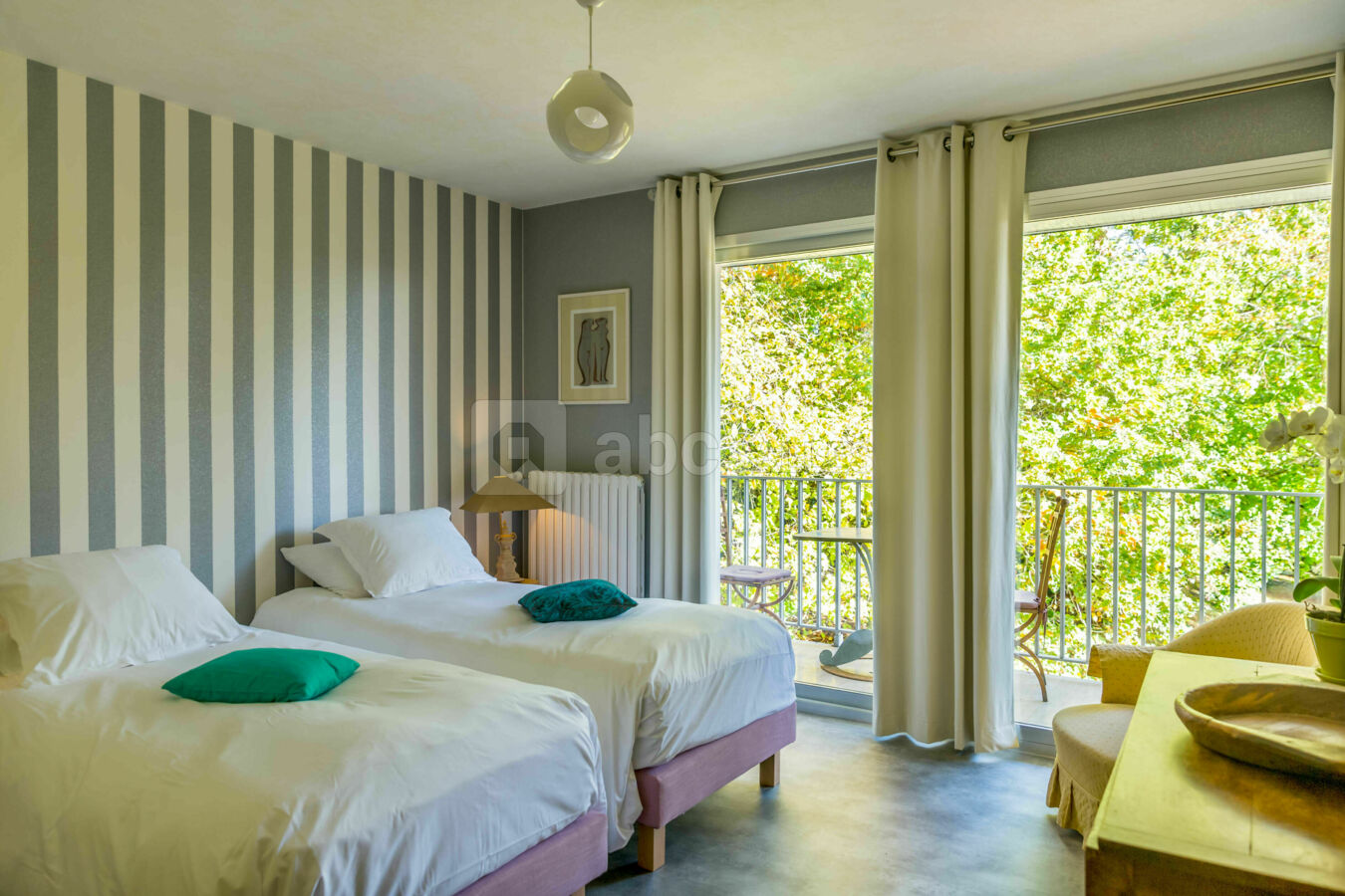 Chambre Erable dans notre maison d'architecte de 14 couchages