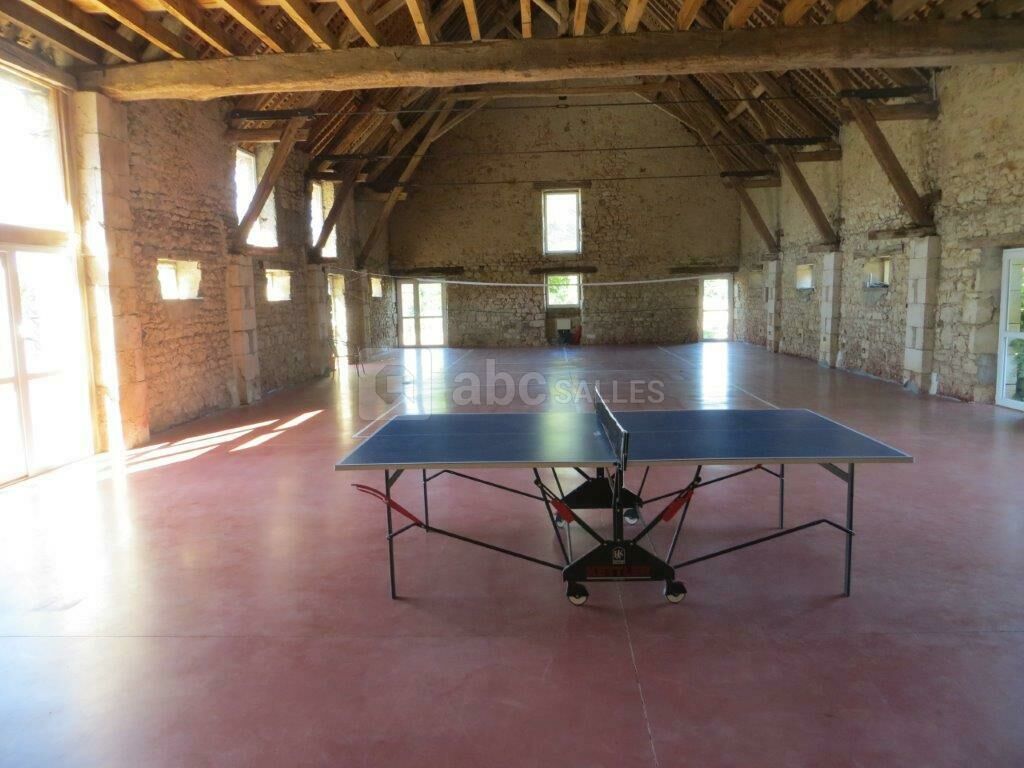 Salle de jeux 2  (badminton/volley, ping-pong)