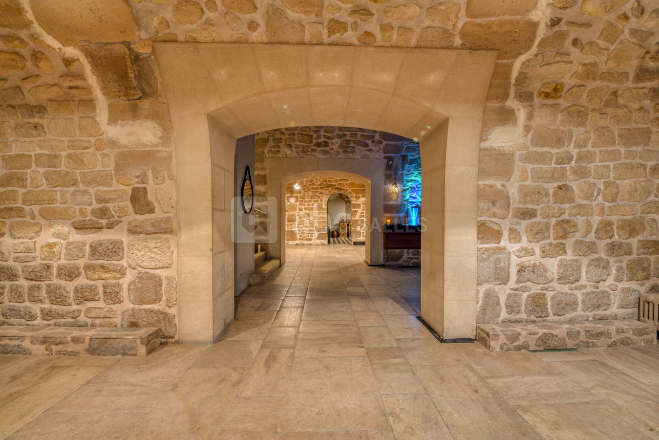 Salles en enfilade