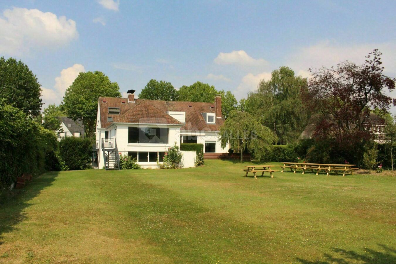 Maison - vue du jardin