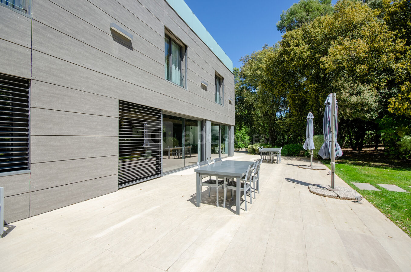 Terrasse de la villa