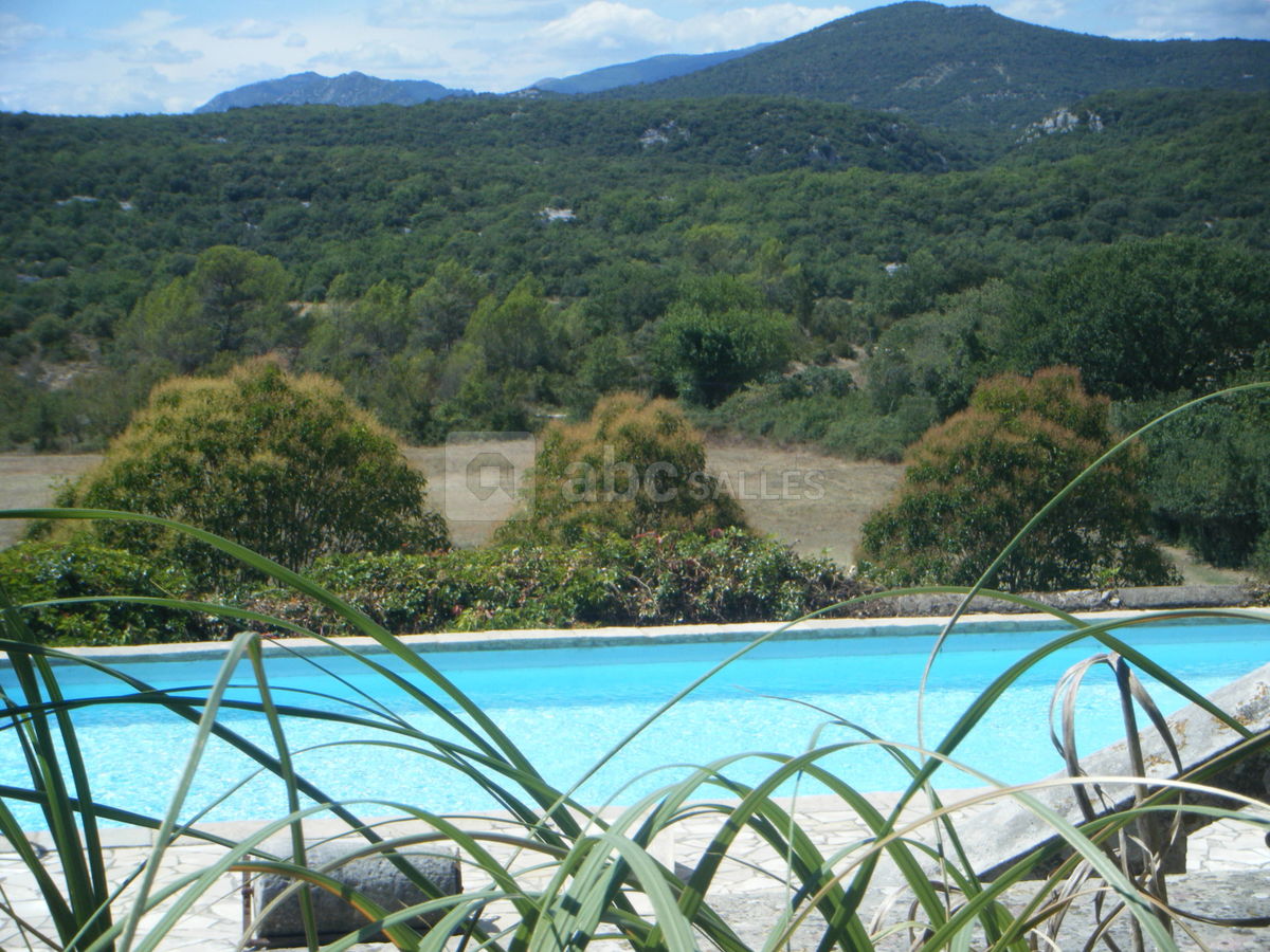 Vue de la terrasse du château
