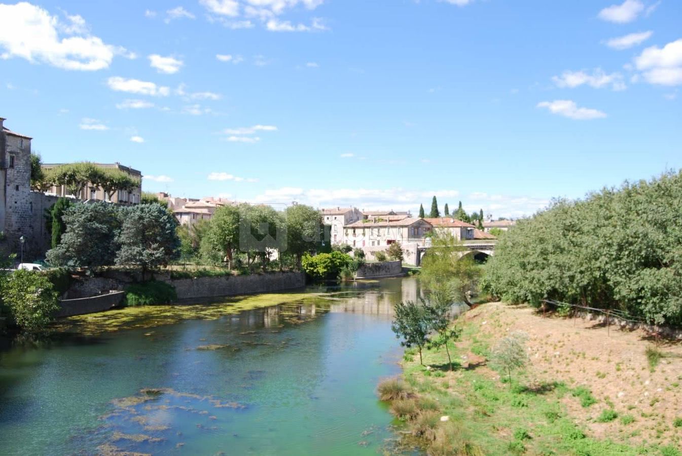 Le village de sauve au bord du vidourle