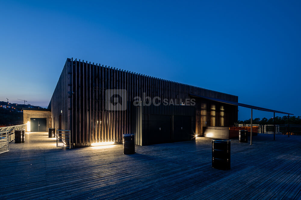 Vue d'ensemble de la terrasse
