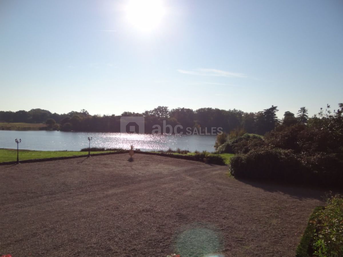 La vue du château du deffay