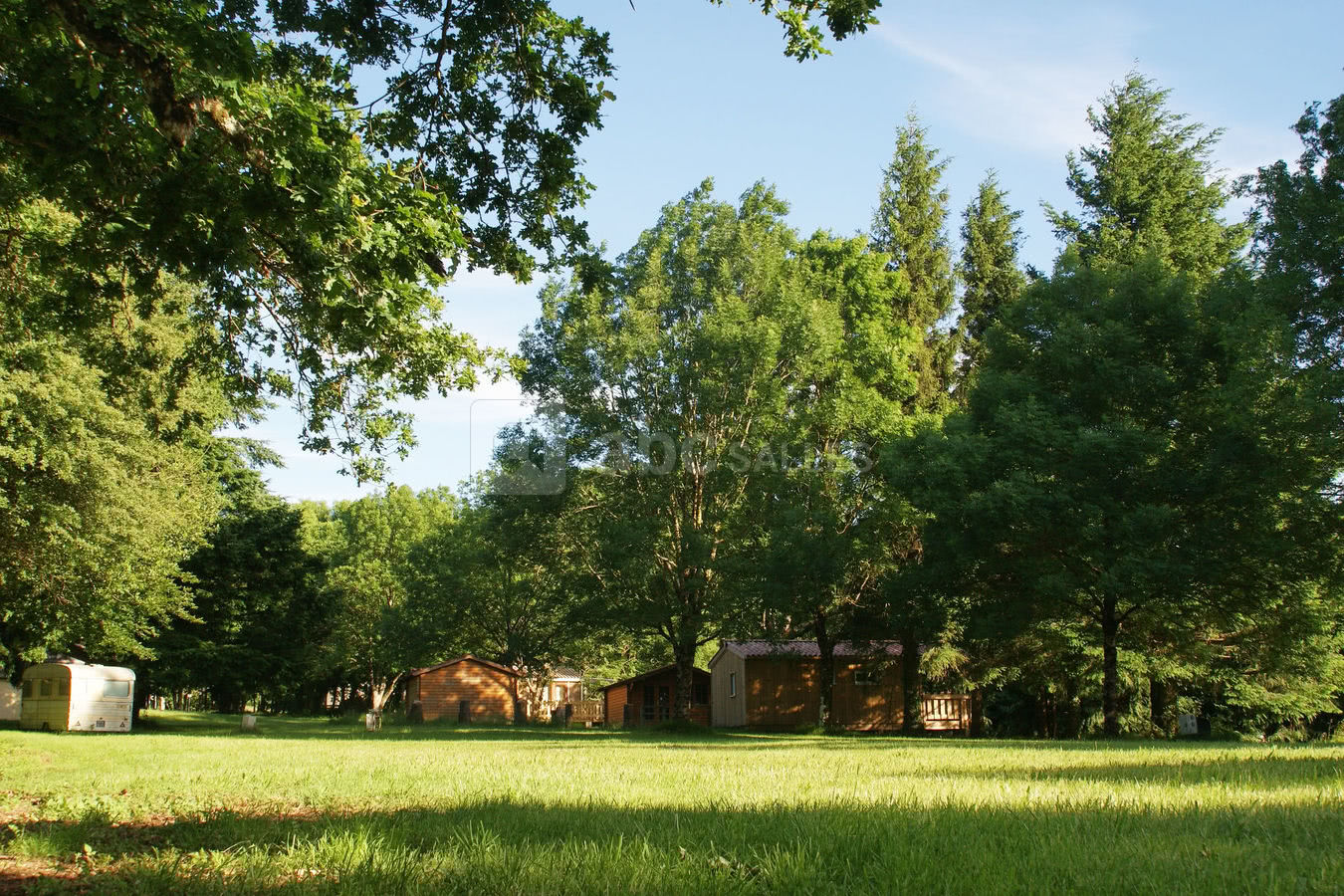 Le parc du domaine de Peyrebazal