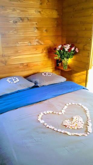 Le lit dans une roulotte