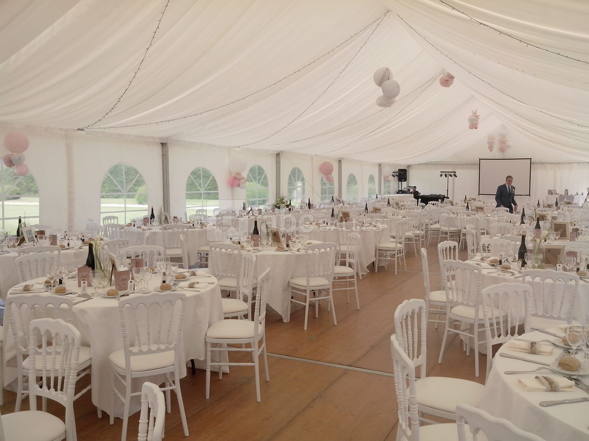 Tente vue intérieure