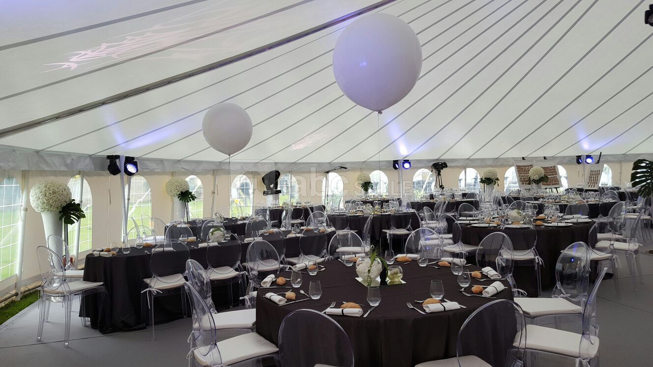 Tente vue intérieure