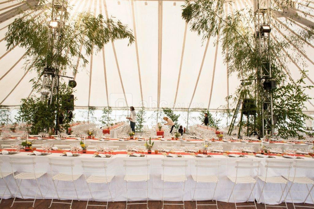 Tente vue intérieure