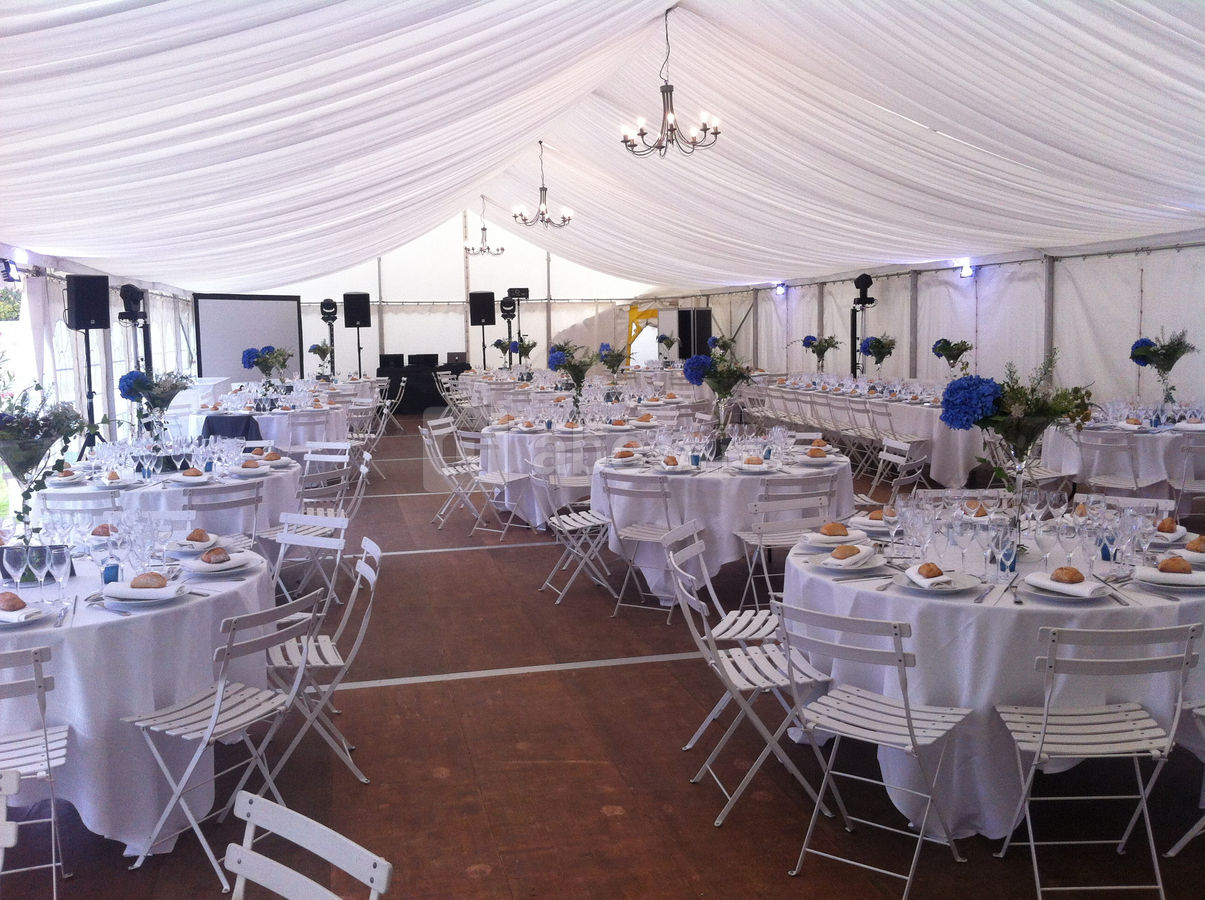 Tente vue intérieure