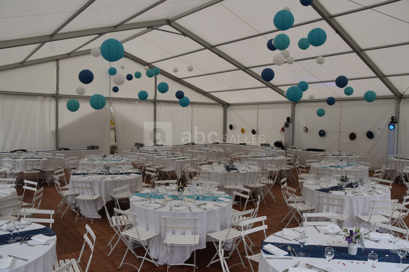 Tente vue intérieure