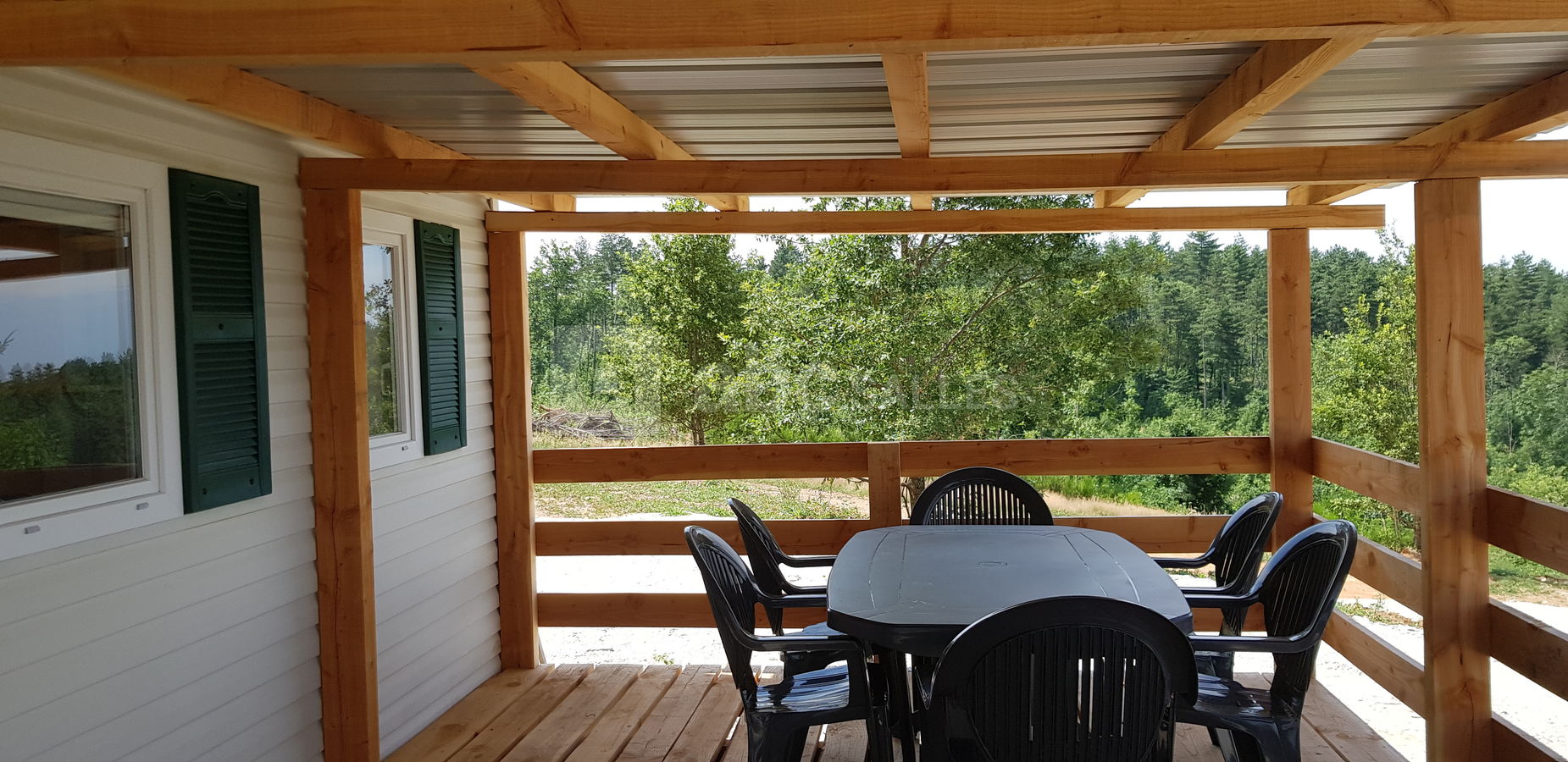 Terrasse mobil-home