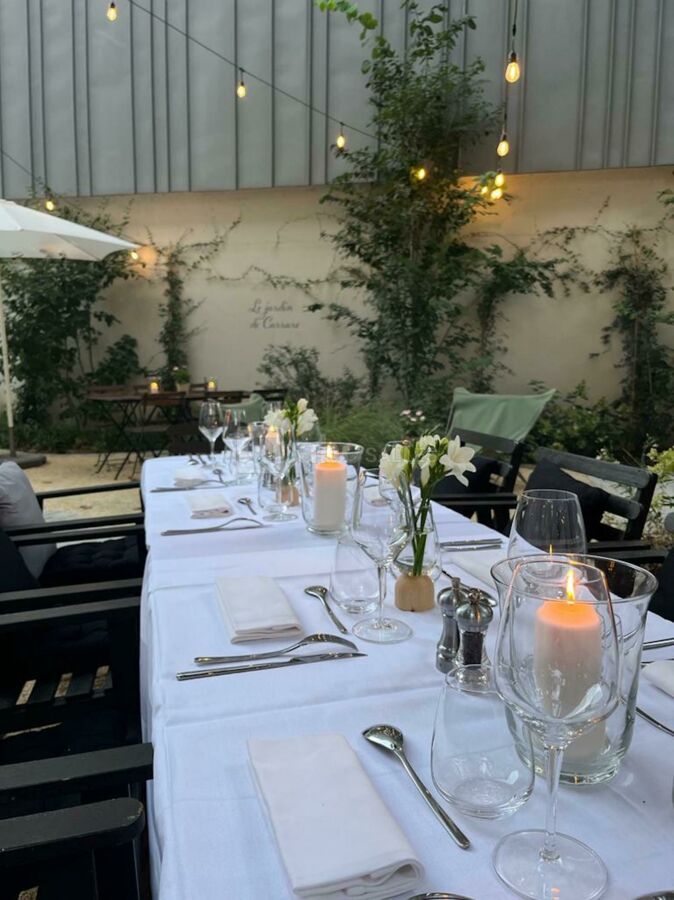 Le jardin de Carrare