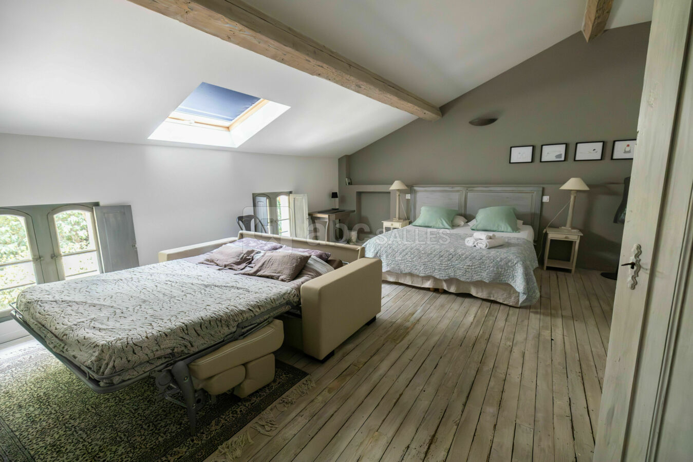Chambre Côté Parc en mode 4 personnes