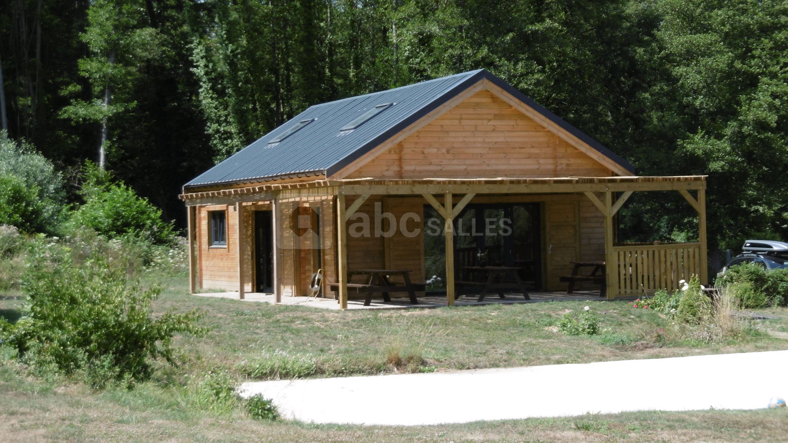 Le chalet vu de l'extérieur