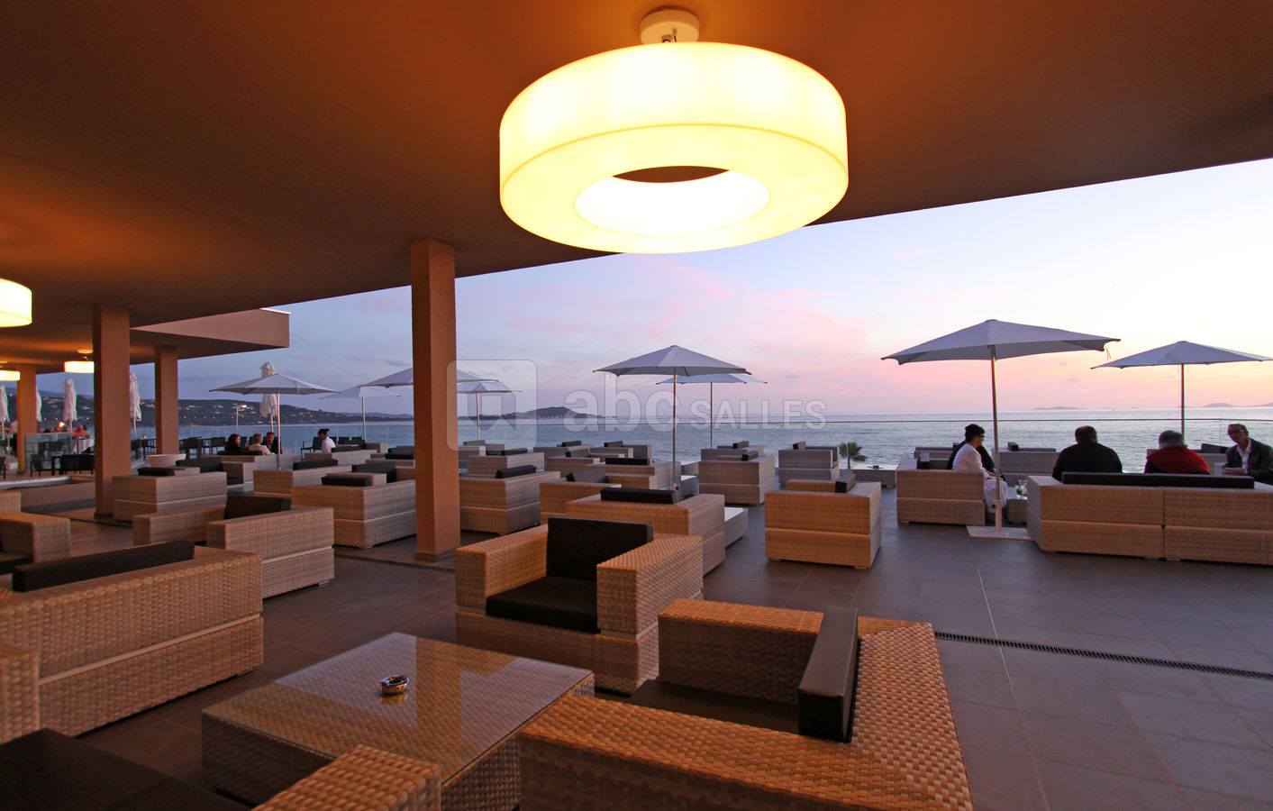 Terrasse vue mer - Bar Lounge "U Punente"