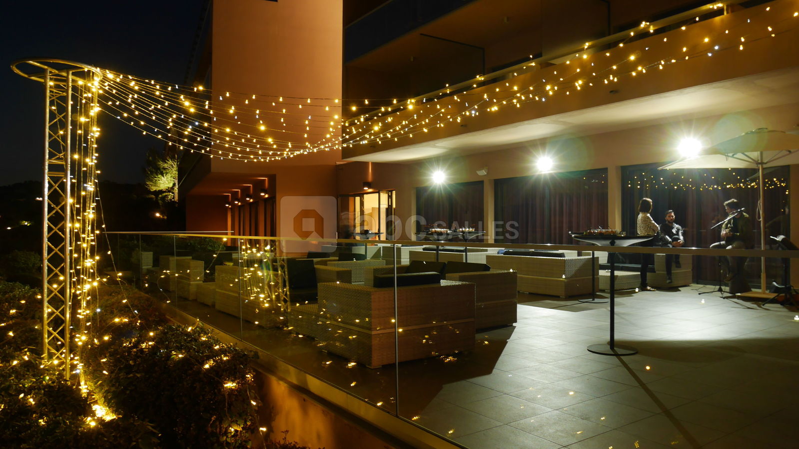 Centre de Conférence - terrasse vue mer
