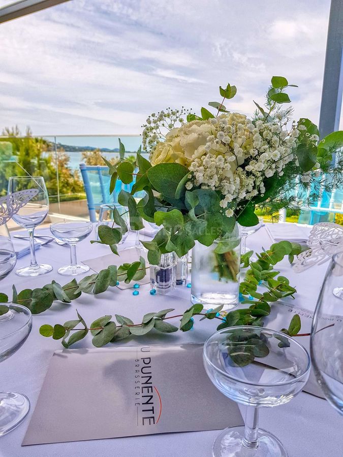 Terrasse du restaurant "U Punente"