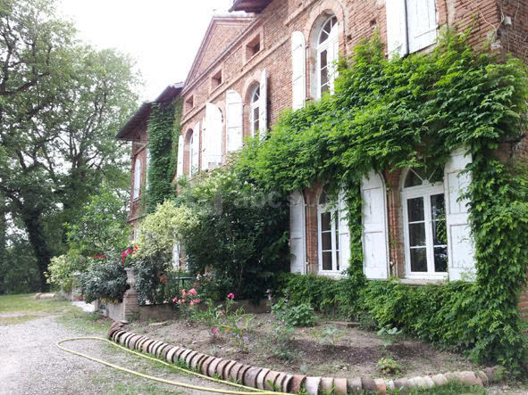 La maison vue de côté