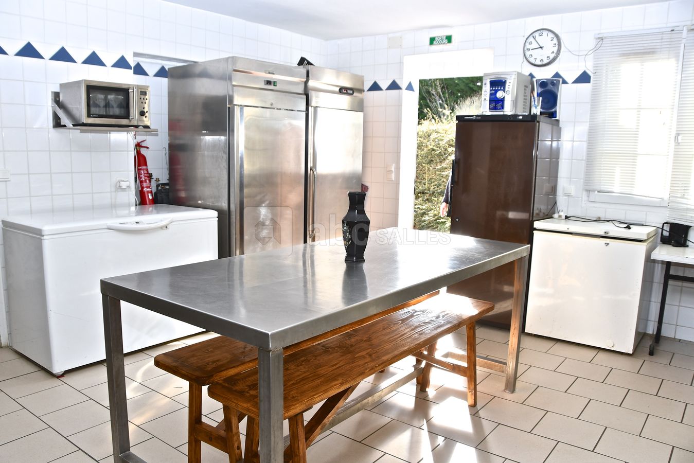 Vu congélateur deux chambres froide cave à vin
