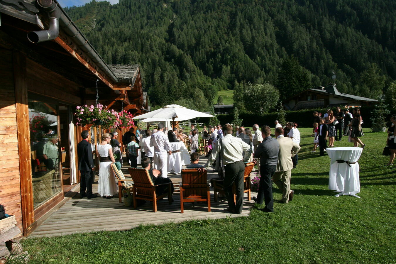Terrasse pour évènements privés