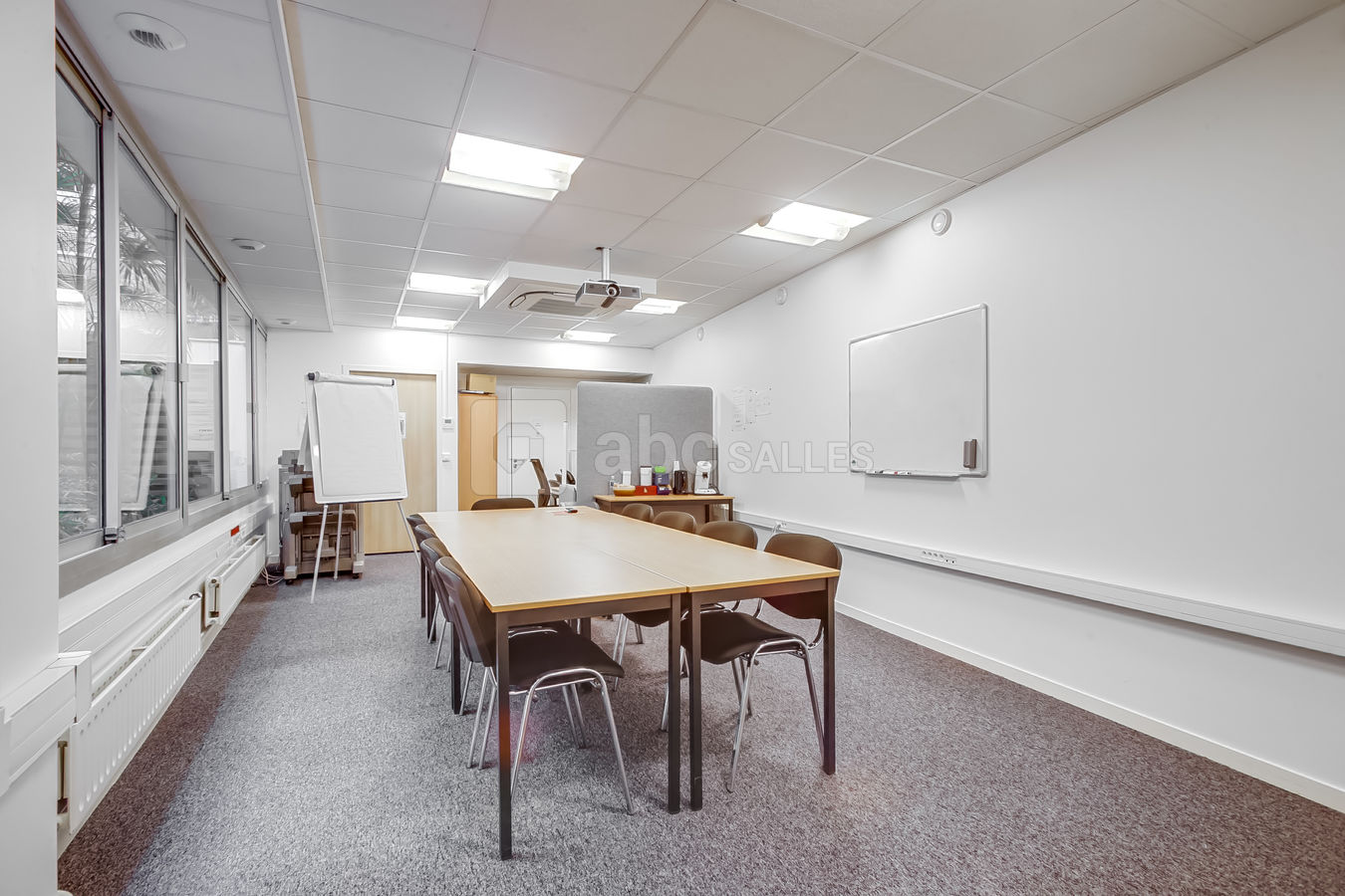 Salle en format réunion