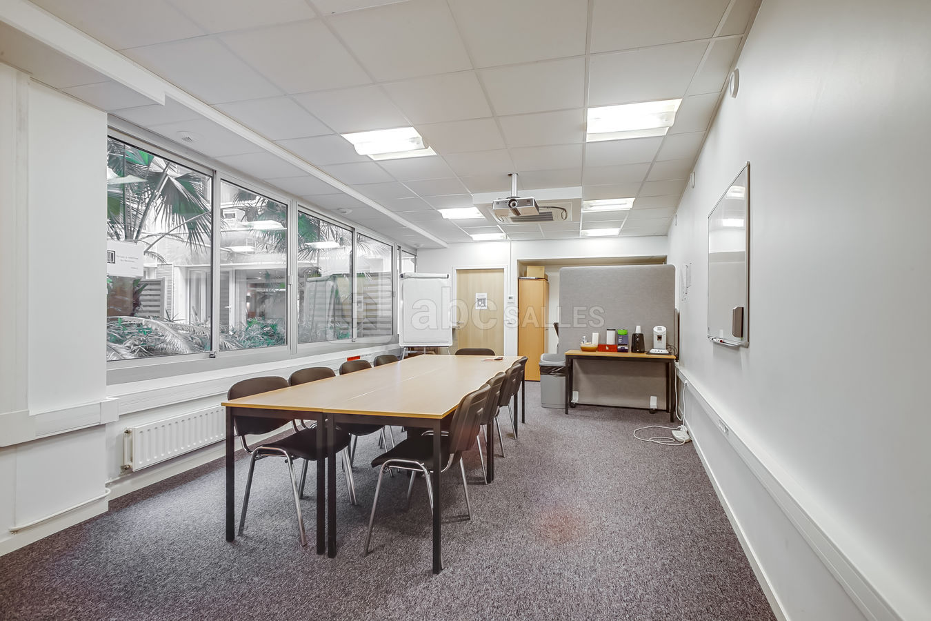 Salle en format réunion