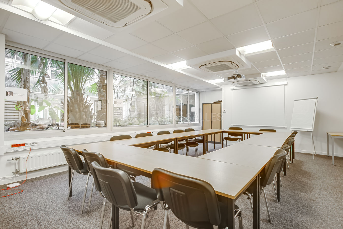 Salle en format U