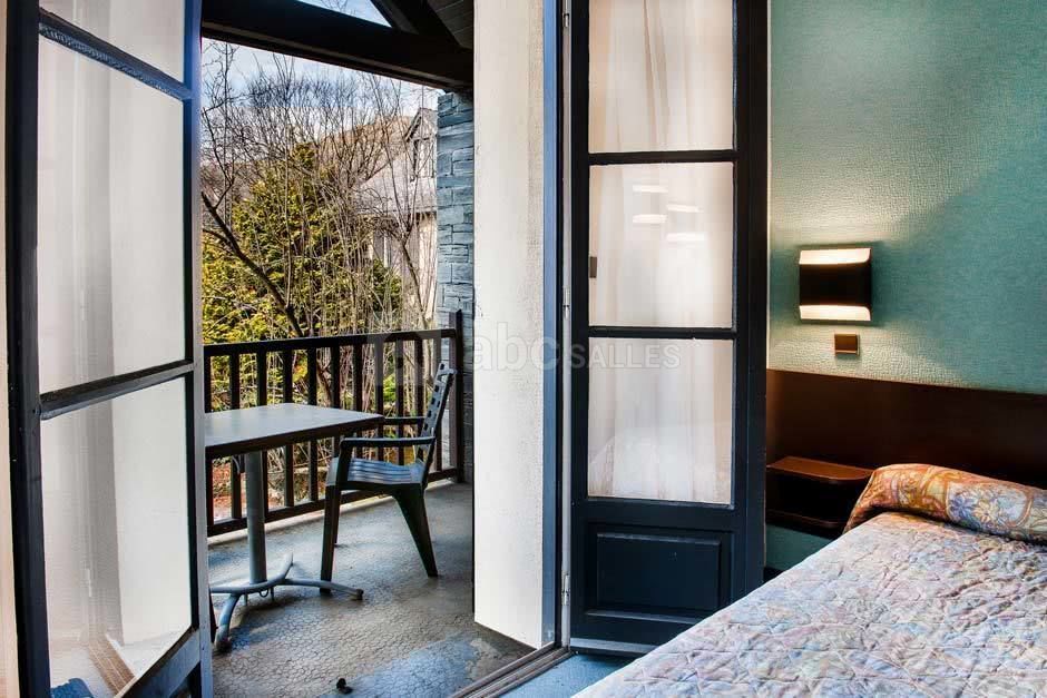 Chambre avec terrasse Hôtel Gentianes