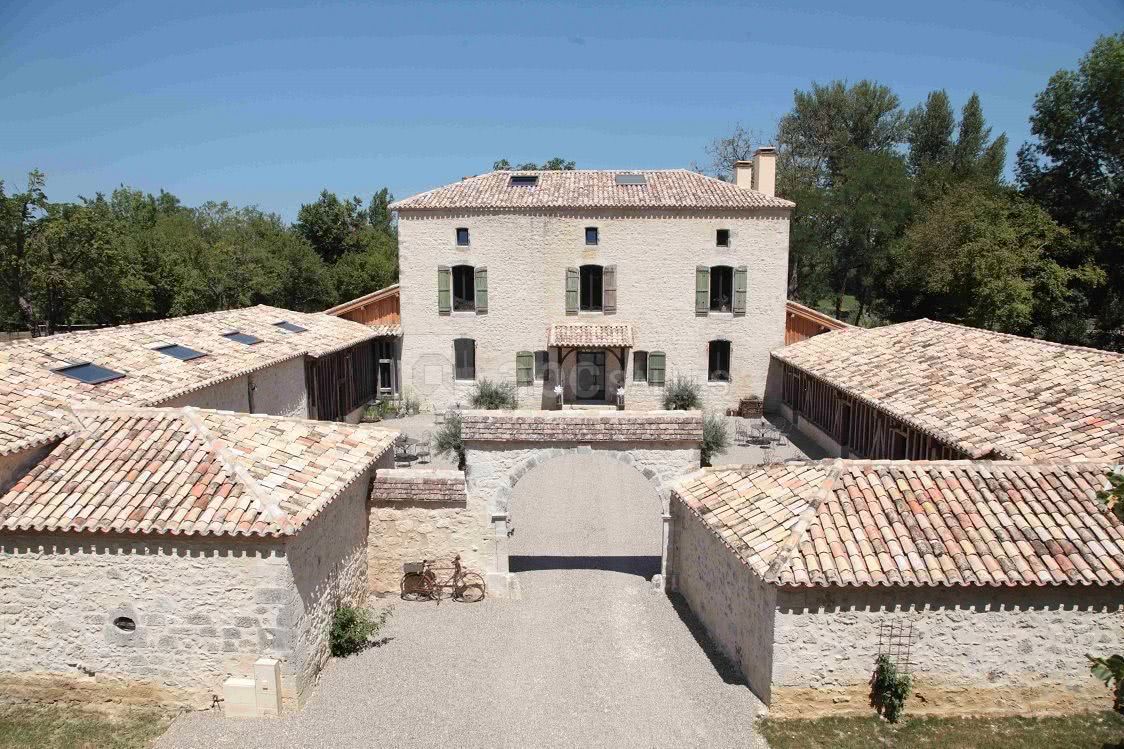 Vue d'ensemble du gîte