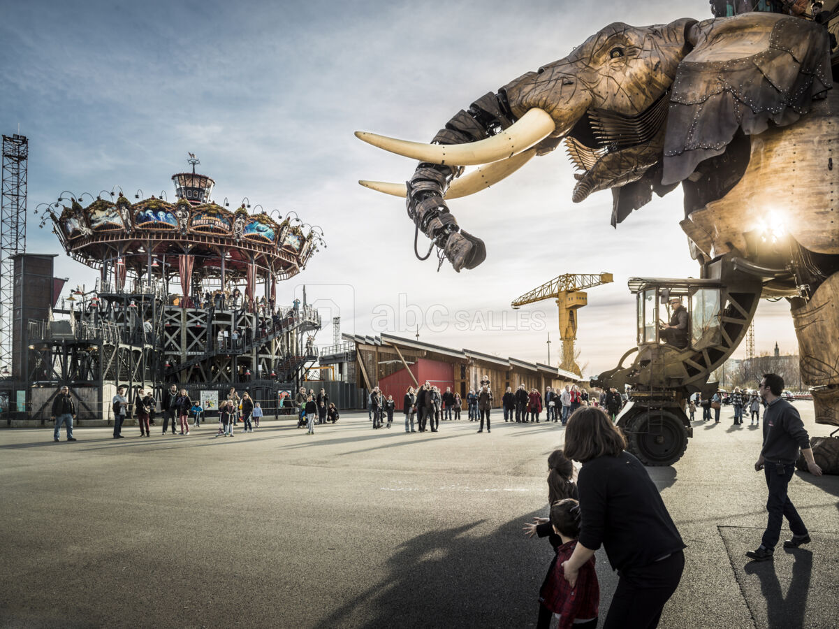 Le Carrousel des Mondes Marins et le Grand Elephant