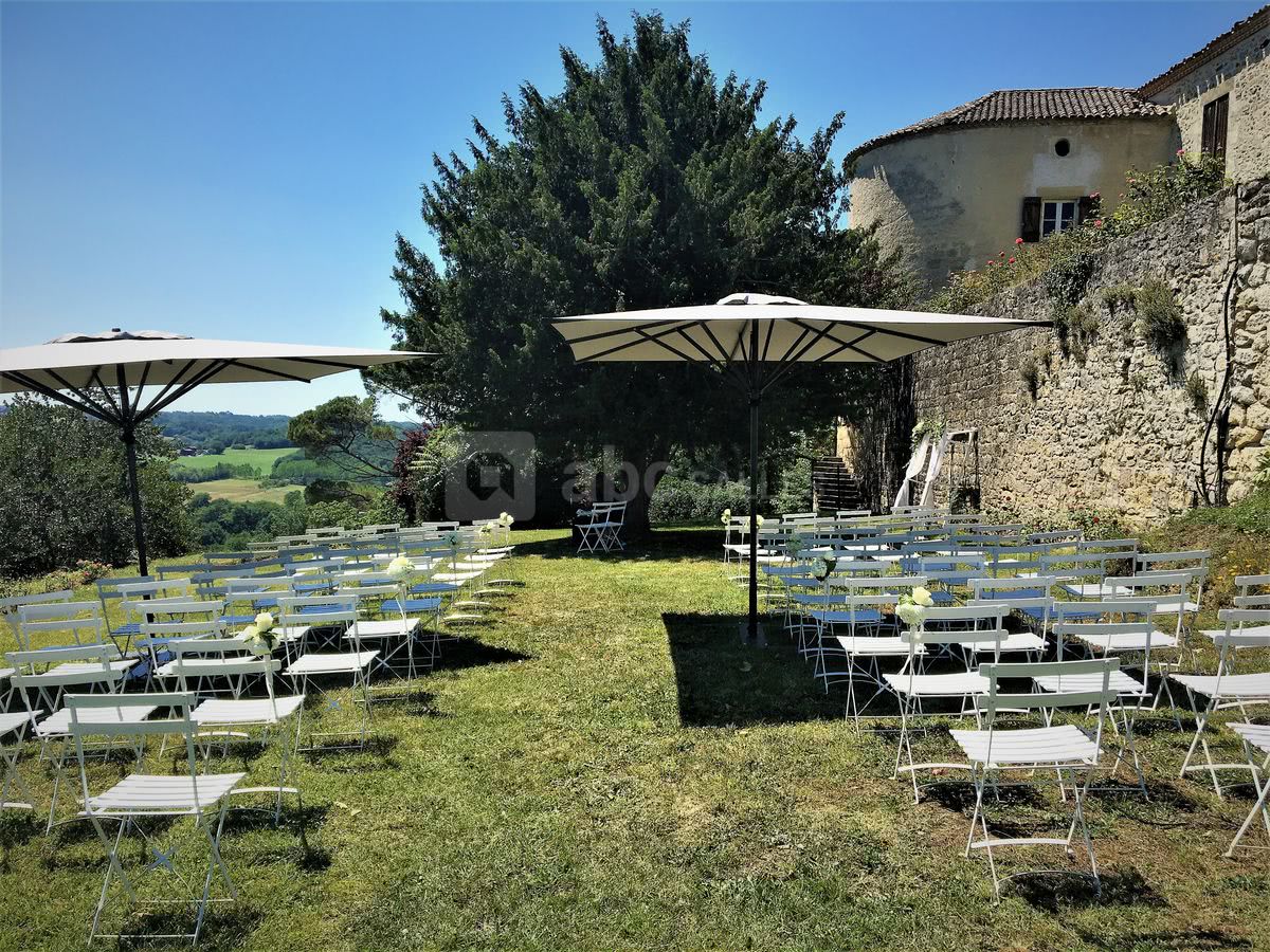Cérémonie extérieure - Château Auros