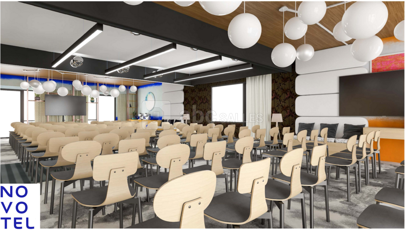 Salle business + cockpit + premium 122m²