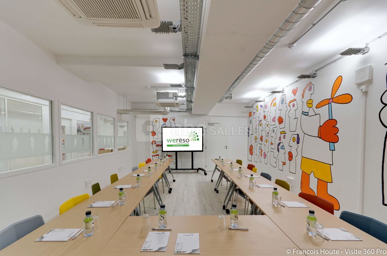 Acampàgi en configuration U